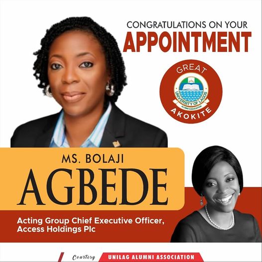 Trinity Agbede Access Holdings plc names Bolaji Agbede as Acting Group CEO – Africa ...